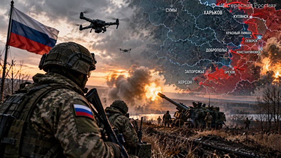 Карта боевых действий в зоне СВО на 21 октября 2026 года: российские войска продвигаются на Запорожском направлении, ожесточённые бои идут под Добропольем