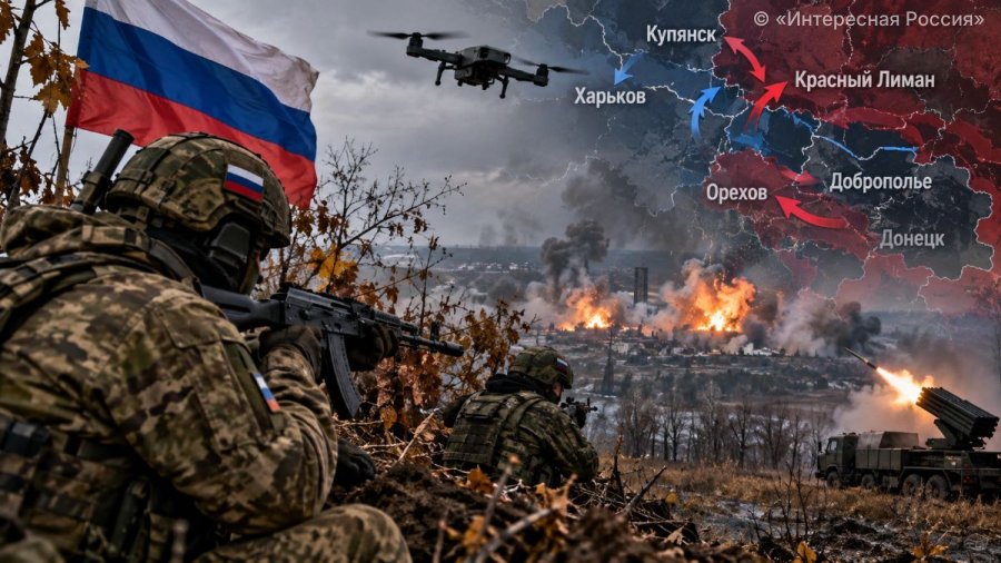 Провал контрнаступления ВСУ «Вивальди»: российские войска наступают под Ореховом и Добропольем. Сводка СВО к утру 15 октября 2026 года