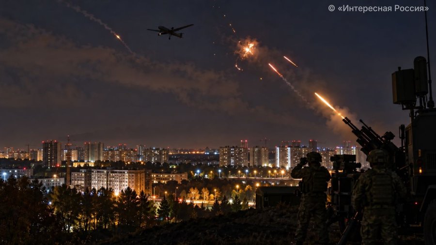 Взрывы над Новой Москвой и Домодедово: ПВО отразила ночной налёт дронов на столицу 4 октября 2026 года